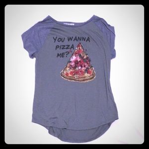 “Do you wanna pizza me?” Shirt🍕❤️🧡💛